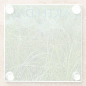 AARDE DAG GLAZEN ONDERZETTER (Achterkant)