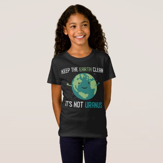 Aarde, dag klimaatverandering bespaart de planeet t-shirt (Voorkant volledig)