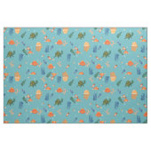 aarde dag onderwater vervuiling blauw stof (Fat Quarter)