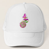 AARDE DAG ONTWERP VOOR VROUWEN & MEISJES TRUCKER PET (Voorkant)