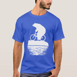 AARDE DAG: Polair Beer Mannen T-shirt voor fiets