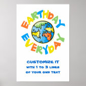 AARDE DAG POSTER (Voorkant)
