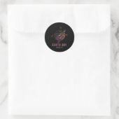 Aarde-dag van de schildpad ronde sticker (Tas)
