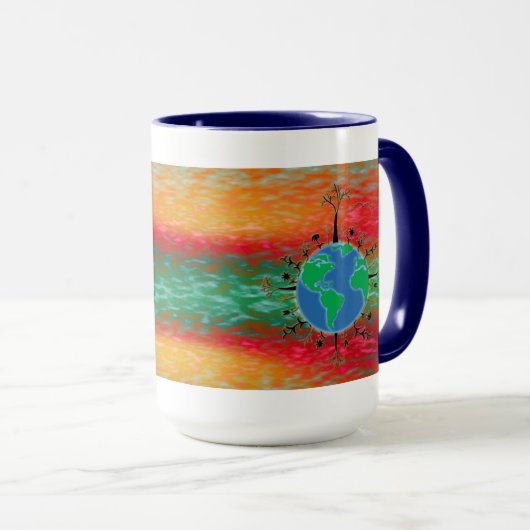 Aarde Dag ~ Zondag Mok (Voorkant rechts)