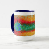 Aarde Dag ~ Zondag Mok (Voorkant links)