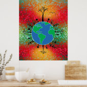 Aarde Dag ~ Zondag Poster (Keuken)