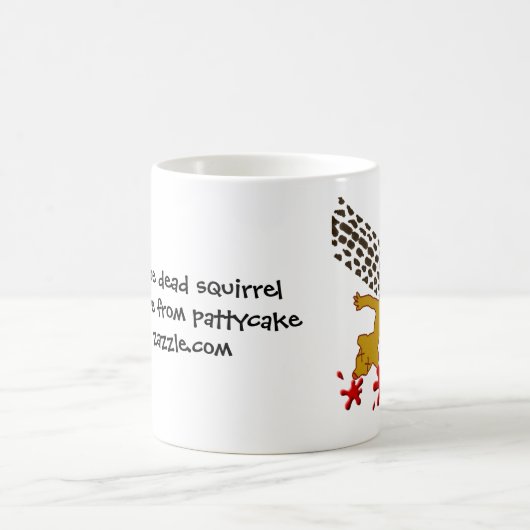 aarde de dode eekhoorn koffiemok (Center)