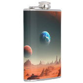 Aarde Dit is Mars Calling, Hip Flask Heupfles (Rechts)