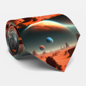 Aarde Dit is Mars Calling, Stropdas (Opgerold)