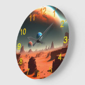 Aarde Dit is Mars Calling, Wall Clock Grote Klok (Hoek)