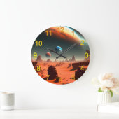 Aarde Dit is Mars Calling, Wall Clock Grote Klok (Huis)