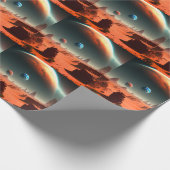 Aarde Dit is Mars-roeping, Verpakking papier (Hoek)