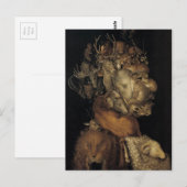 Aarde door Giuseppe Arcimboldo Briefkaart (Voorkant / Achterkant)