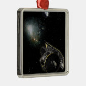 Aarde, een object Melkweg Metalen Ornament (Rechts)