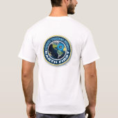 Aarde eerst door Gregory Gallo T-shirt (Achterkant)