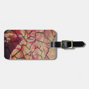 Aarde Elegante Leeuw: Hakuna Matata Textured Desig Bagagelabel