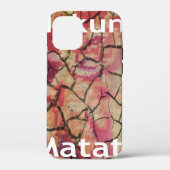 Aarde Elegante Leeuw: Hakuna Matata Textured Desig Case-Mate iPhone Case (Achterkant)