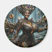 Aarde Elementaal Magneet (Voorkant)