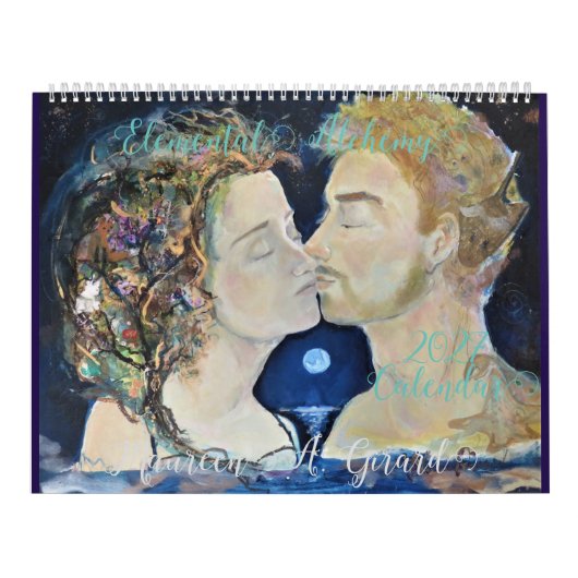 Aarde Elementen Mystic Maureen Girard Dier Pet Ca Kalender (Hoes)