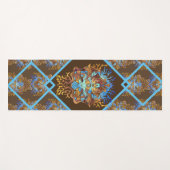 Aarde en Hemel Mandala Yogamat (Voorkant (horizontaal))