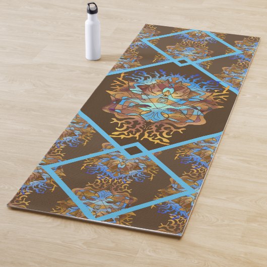 Aarde en Hemel Mandala Yogamat (In situ)