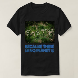 Aarde en klimaatverandering t-shirt