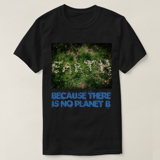 Aarde en klimaatverandering t-shirt (Design voorkant)