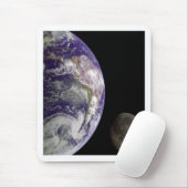 Aarde en maan door Galileo Muismat (Met muis)