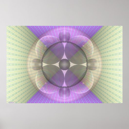 Aarde en Mars Cross Per Martineau Poster (Voorkant)