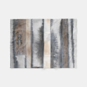 Aarde en rook I Fleece Deken (Voorkant (Horizontaal))