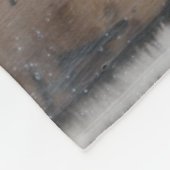 Aarde en rook I Fleece Deken (Hoek)