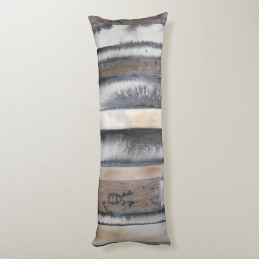 Aarde en rook I Lichaamskussen (Achterkant (Verticaal))