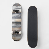 Aarde en rook I Persoonlijk Skateboard (Voorkant)