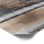 Aarde en rook I Poster (Hoek)