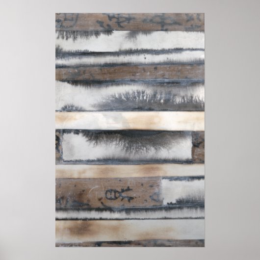 Aarde en rook I Poster (Voorkant)