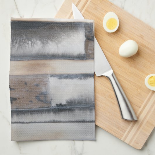 Aarde en rook I Theedoek (Quarter Fold)