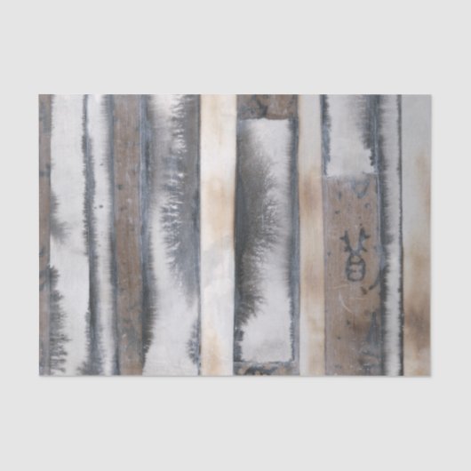 Aarde en rook I Tissuepapier (Voorkant)