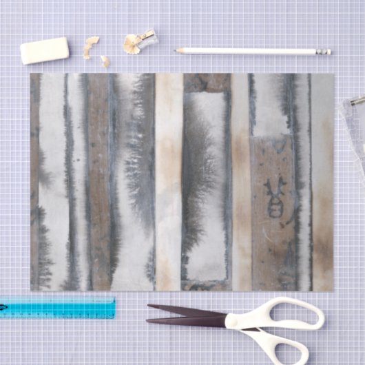 Aarde en rook I Tissuepapier (Craft)