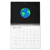 Aarde en ruimte kalender (Feb 2027)