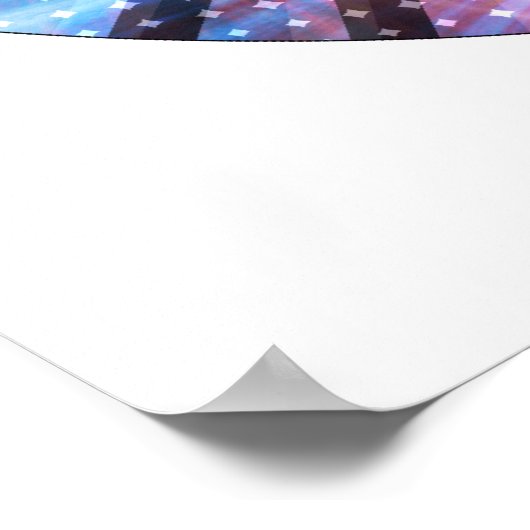 Aarde en ruimte poster (Hoek)