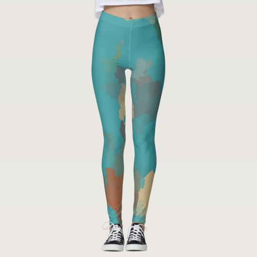 Aarde en Sky Leggings (Voorkant)