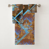 Aarde en Sky Mandala Bad Handdoek (Insitu)