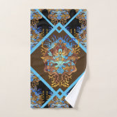 Aarde en Sky Mandala Bad Handdoek (Handdoek)