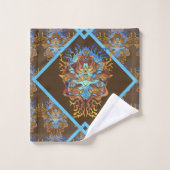 Aarde en Sky Mandala Bad Handdoek (Wasdoekje)