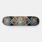 Aarde en Sky Mandala Persoonlijk Skateboard (Horizontaal)