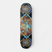 Aarde en Sky Mandala Persoonlijk Skateboard (Voorkant)