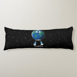 Aarde en sterren lichaamskussen