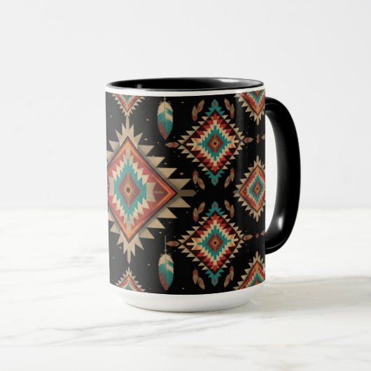 Aarde en sterrenlicht mok (Voorkant rechts)