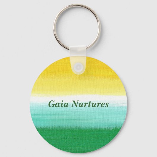 Aarde- en Sun-sleutelketen Sleutelhanger (Voorkant)