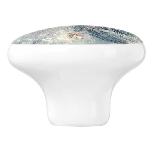 Aarde en Vuur Keramische Knob/Trekknop Keramische Knop (Zijkant)